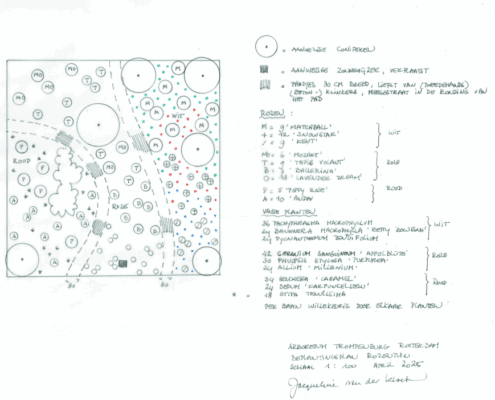 ontwerp rozentuin jacq